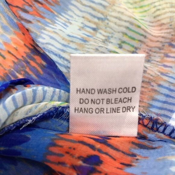 🌞🌴🌞Sz M Chloe K sheer high-low tank - Picture 6 of 6